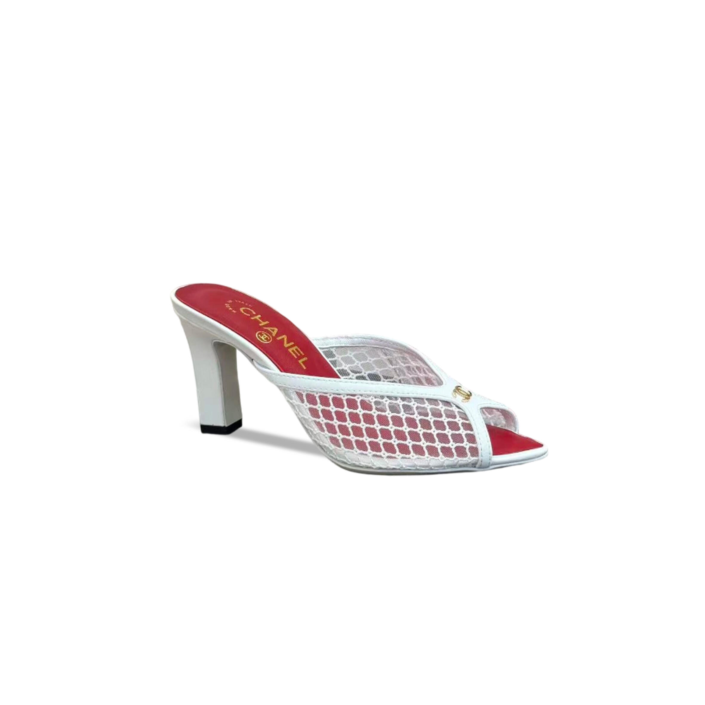 CHANEL COCO BEACH 2026 COLLECTION MESH MULES